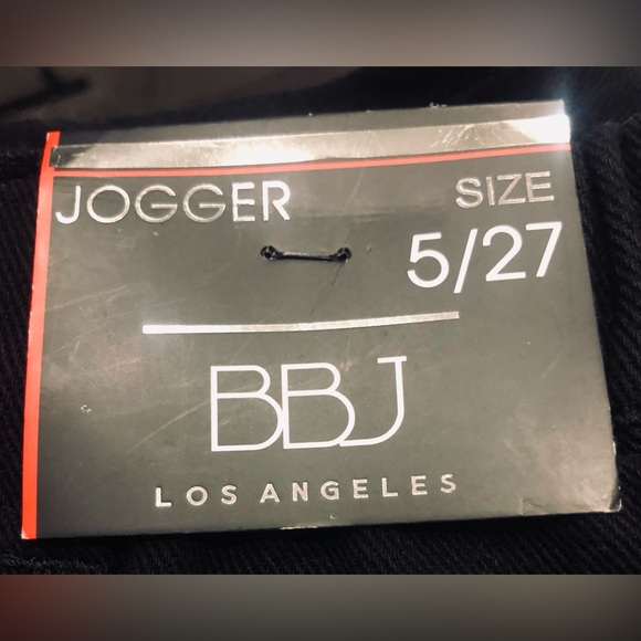 🎉HP🔥HOT TOPIC🔥Black Denim Chain Jogger Pants🔥Measurements in Pics🔥 - Picture 4 of 15